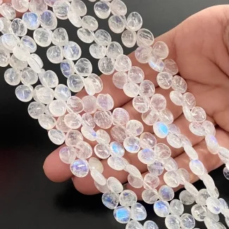 Synthetic Glass Moonstone Iridescent Beads Strands, Rainbow White Moon –  Magnolia Bead Company