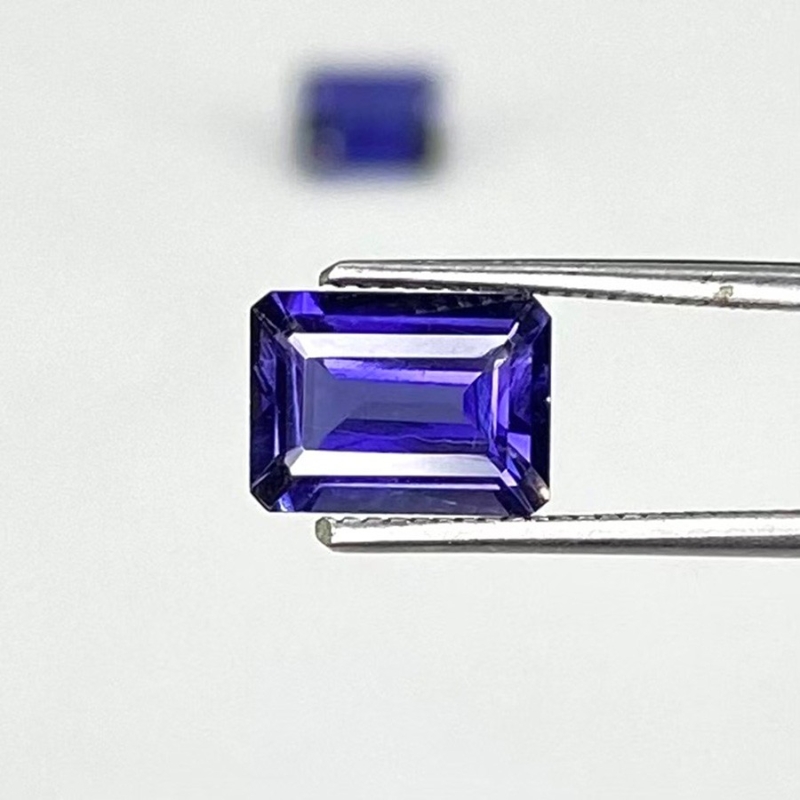 Iolite 8x5.5mm Step Cut Octagon AA+ Grade Gemstones Parcel - 158405